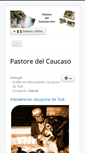 Mobile Screenshot of pastoredelcaucaso.com